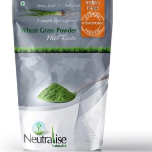 Wheat Grass Powder with Roots