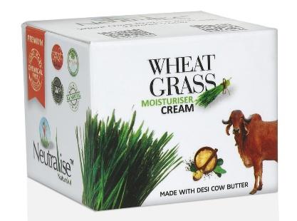 How do Neutralise Naturals Wheat Grass Moisturiser helps in Eczema Skin Problem?